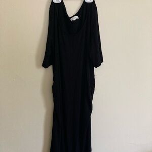 Black A:Glow Maternity Dress- Small